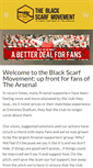 Mobile Screenshot of blackscarfafc.co.uk